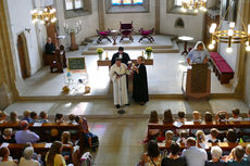 Ökumenischer Einschulungsgottesdienst in St. Crescentius (Foto: Karl-Franz Thiede)